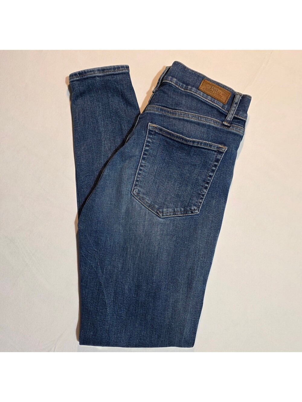 Polo Ralph Lauren Tompkins Skinny High Rise Ankle Jeans Size 28